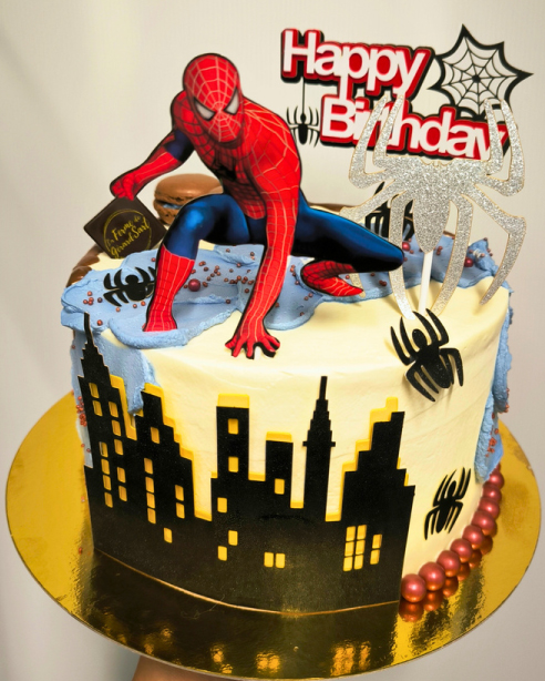 Gateau Spiderman